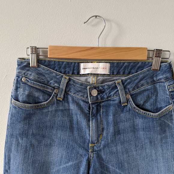 PaperDenim&Cloth Light Wash Wide Leg Jeans - Picture 4 of 4